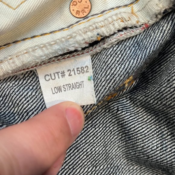 RRL SELVEDGE LOW CUT STRAIGHT LEG JEANS 32 - Picture 7 of 9